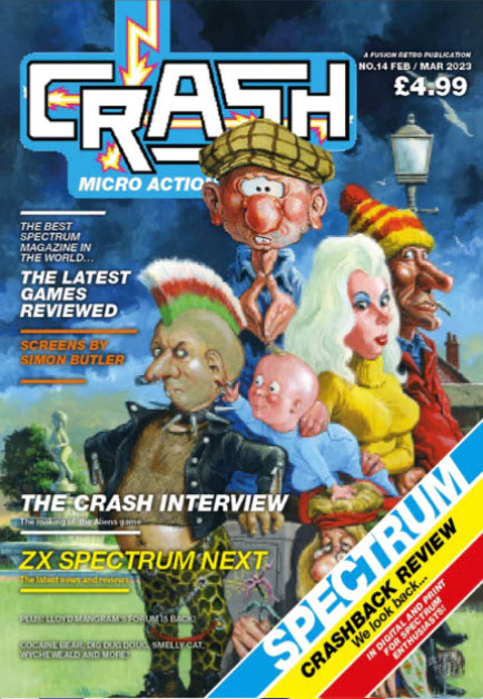 Crash Micro Action Issue #14 - Crash Magazine - Fusion Retro Books