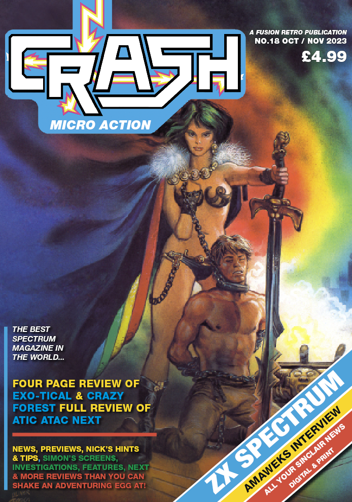 Crash Micro Action Issue #18 - Crash Magazine