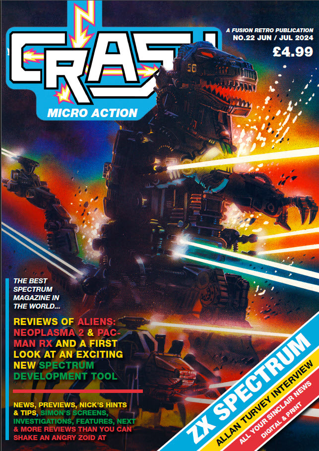 Crash Micro Action Issue #22 - Crash Magazine