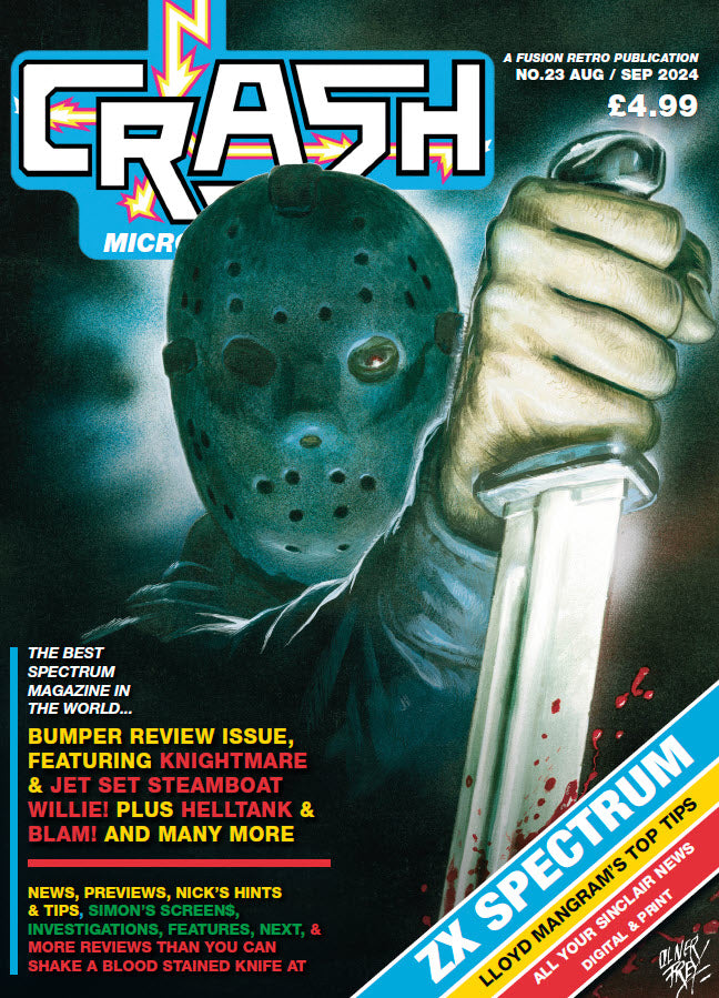 Crash Micro Action Issue #23 - Crash Magazine