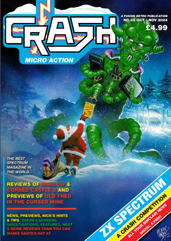 Crash Micro Action Issue #24 - Crash Magazine