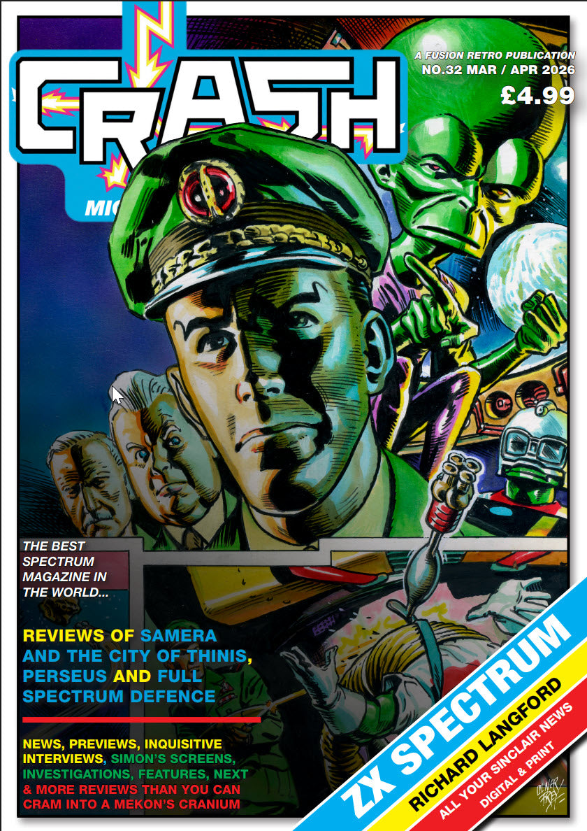 Crash Micro Action Issue #32 - Crash Magazine