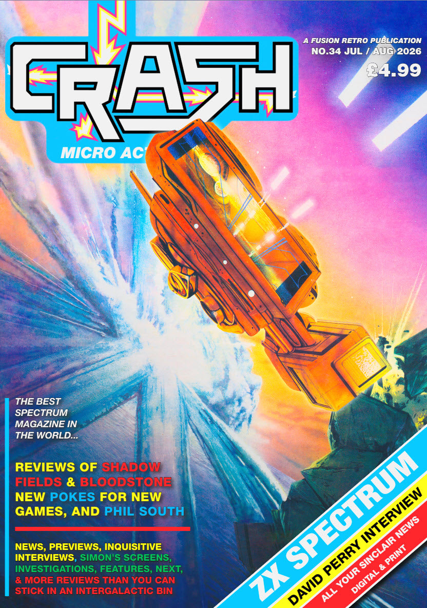 Crash Micro Action Issue #34 - Crash Magazine