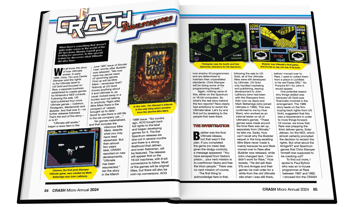 CRASH Annual 2024 - A4 - Fusion Retro Books