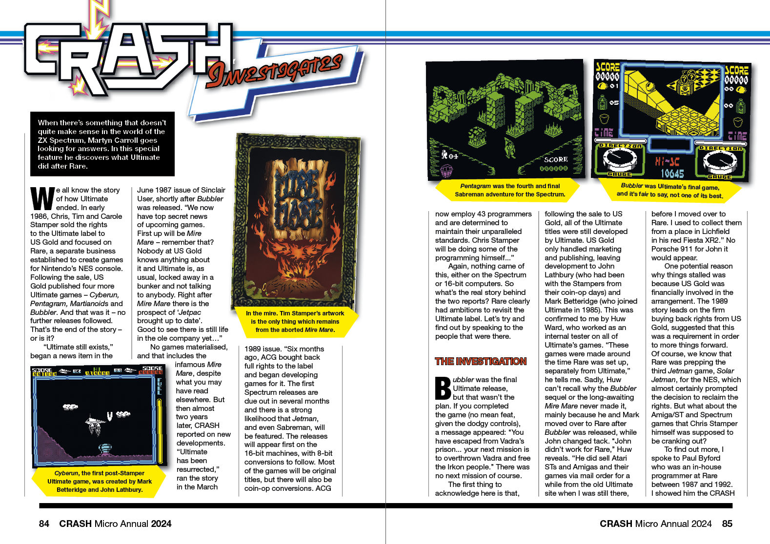 CRASH Annual 2024 - A4 - Fusion Retro Books