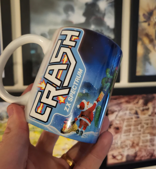 CRASH XMAS Mug - Fusion Retro Books