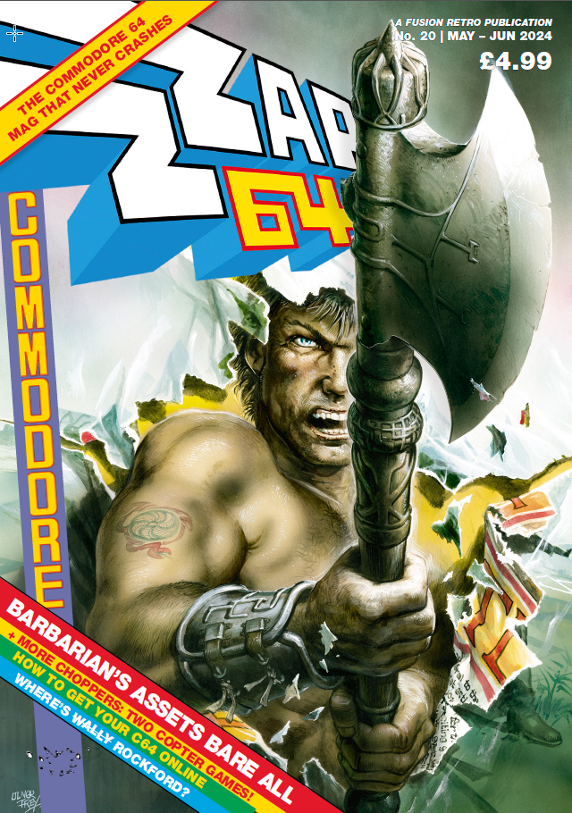 ZZAP! 64 Micro Action Issue #20 - Fusion Retro Books