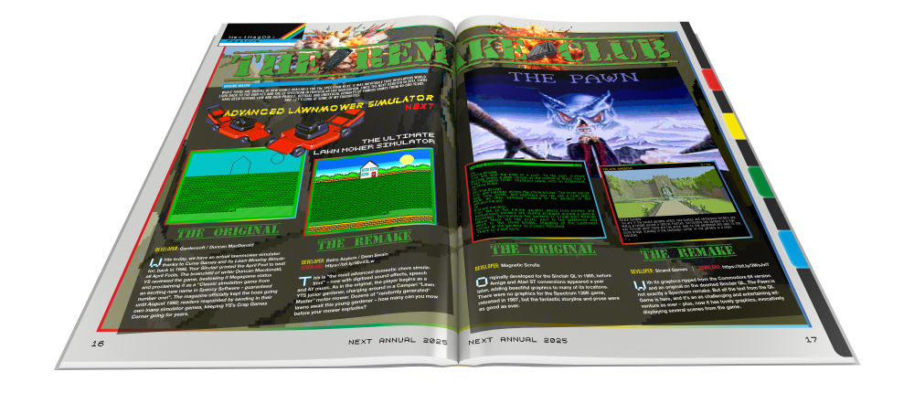 Spectrum NEXT A4 Annual 2025 - Fusion Retro Books
