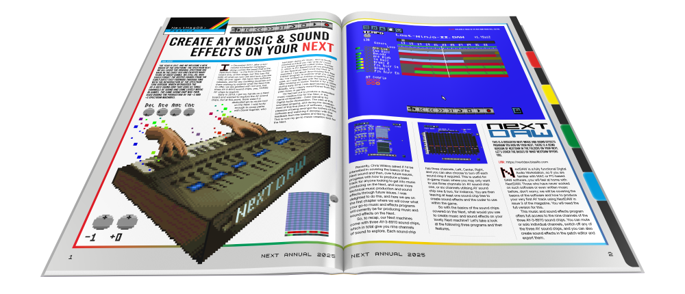 Spectrum NEXT A4 Annual 2025 - Fusion Retro Books