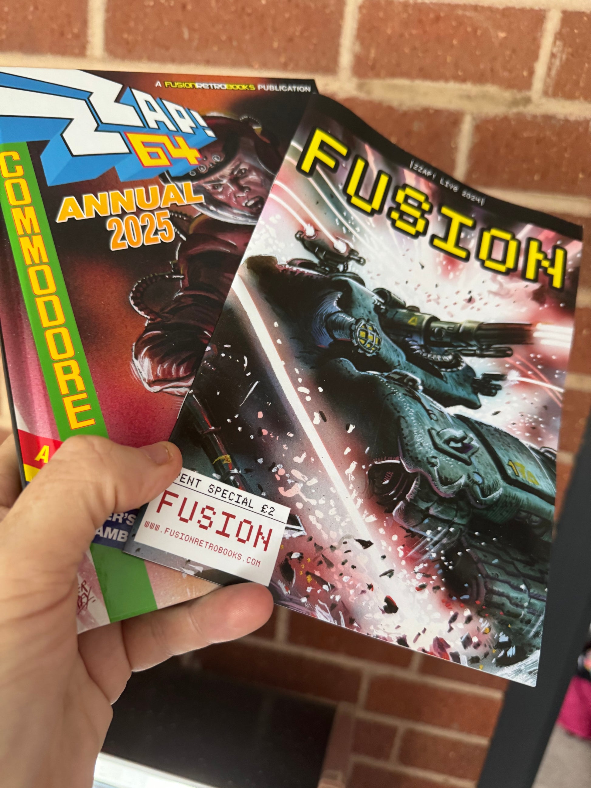 ZZAP! 64 A5 Annual with ZZAP! 2024 Event Magazine - Fusion Retro Books