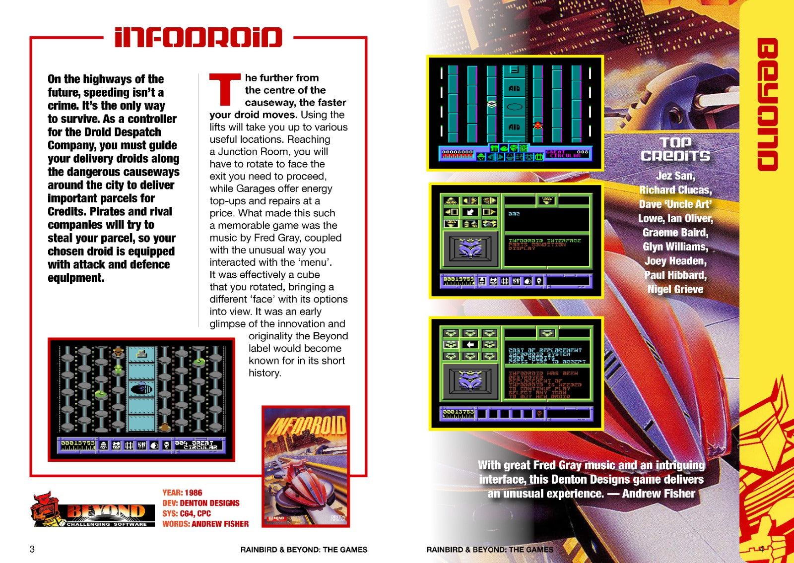 Memories of Rainbird and Beyond Software - PRE-ORDER