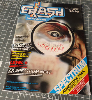 Crash Micro Action Issue #3 - the breand new cover!