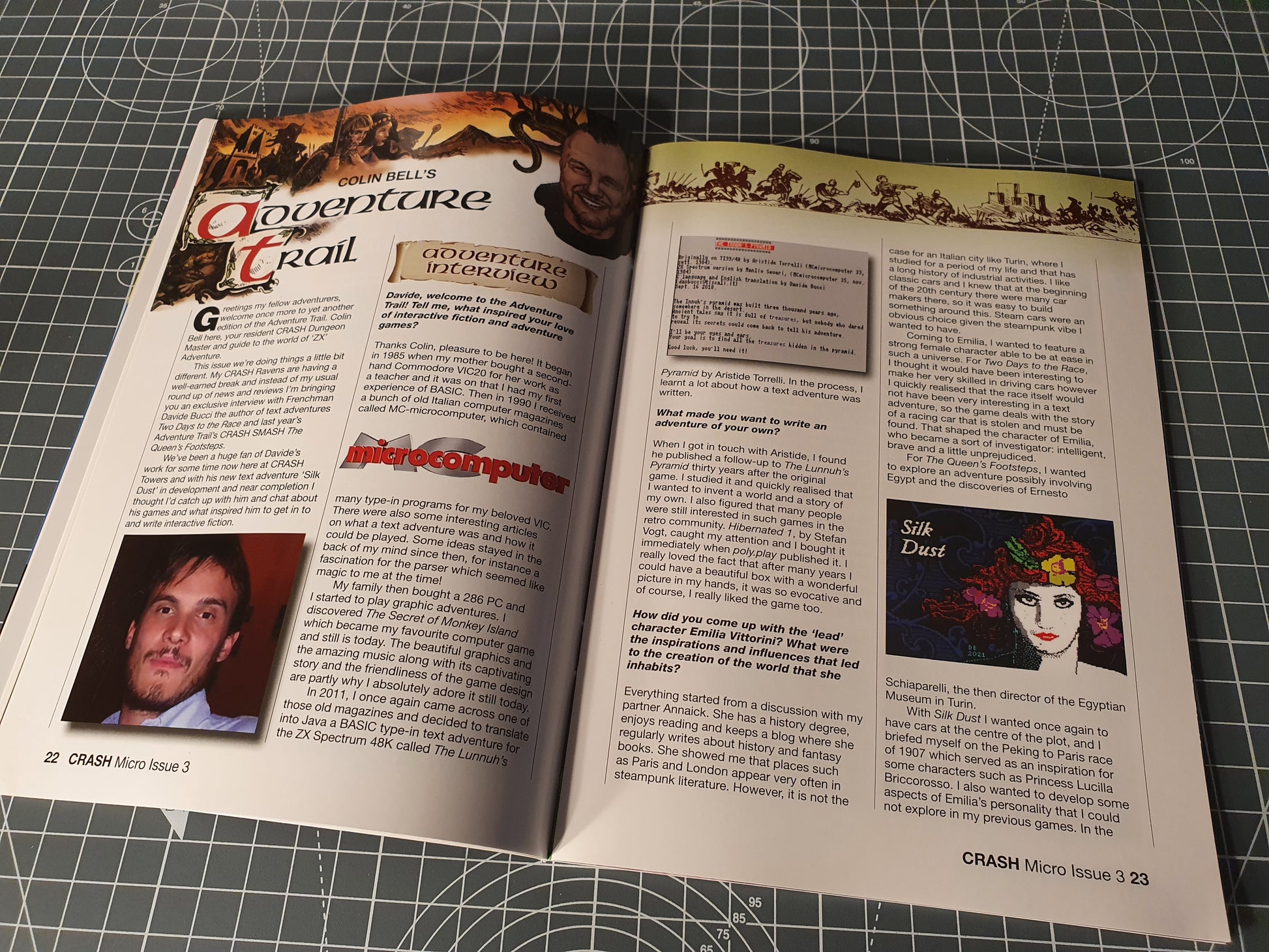 Crash Micro Action Issue #3 - the adventure section returns