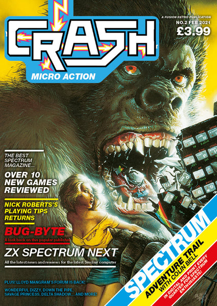 Crash Micro Action Issue #2 - Crash Magazine