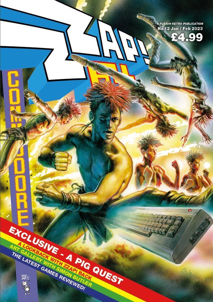 ZZAP! 64 Micro Action Issue #12 - Fusion Retro Books