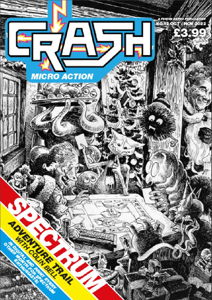 Crash Micro Action Issue #12 - Crash Magazine - Fusion Retro Books