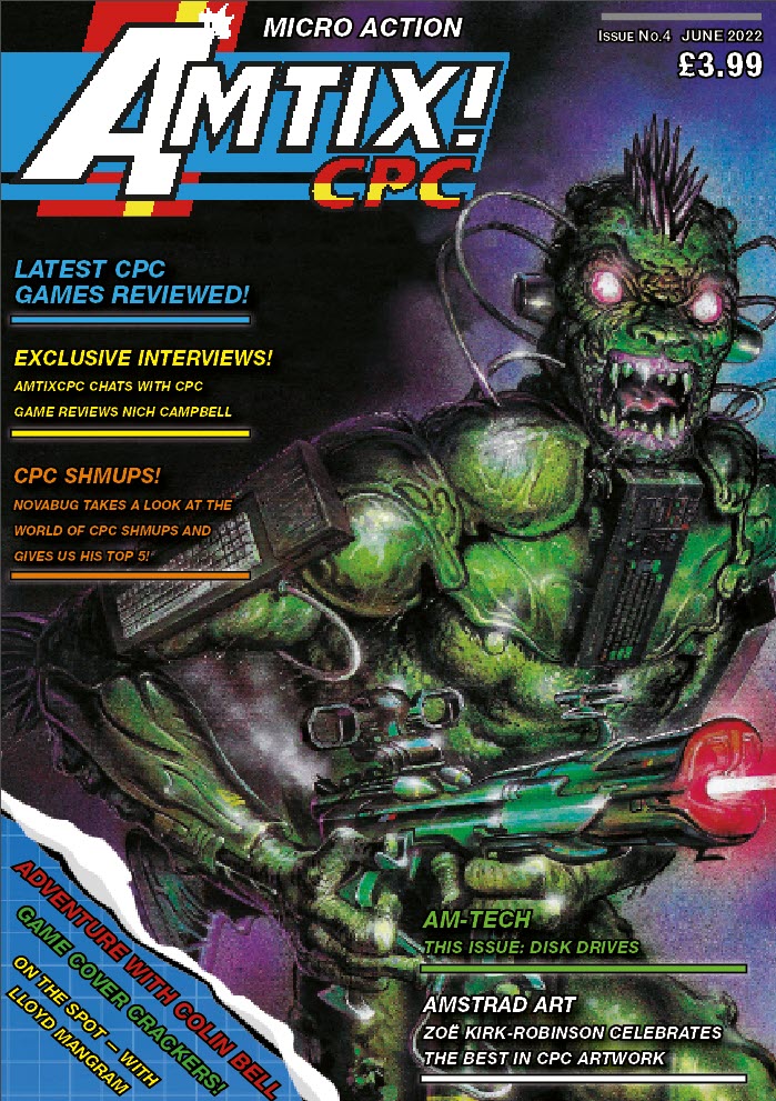 AmtixCPC Micro Action Issue #4 - AmtixCPC Magazine - Fusion Retro Books