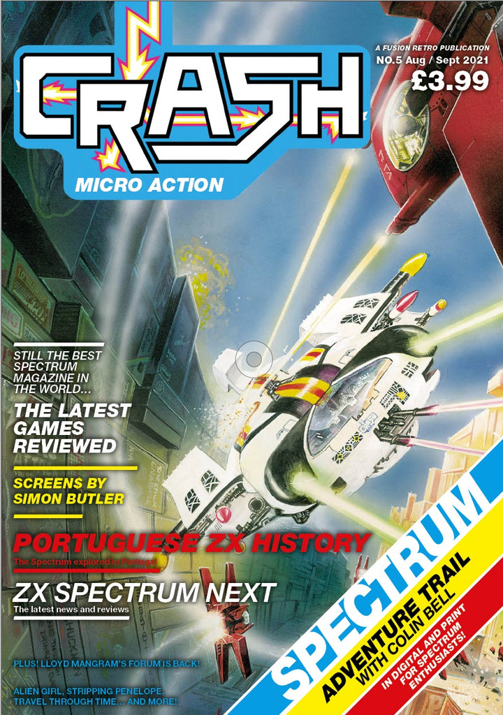 Crash Micro Action Issue #5 - Crash Magazine - Fusion Retro Books